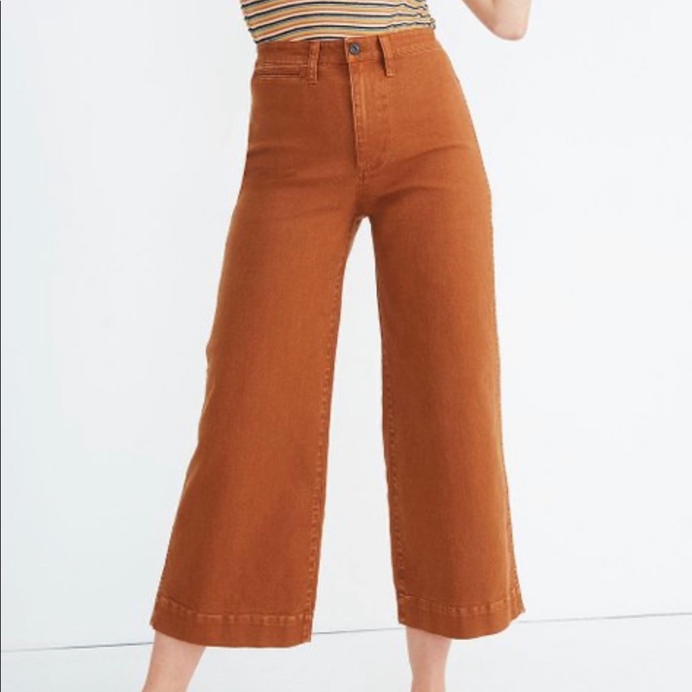 Madewell rust pants